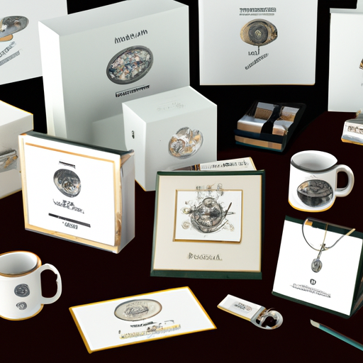 מבחר מתנות בעיצוב אישי, כולל תכשיטים עם חריטה, יצירות אמנות בהתאמה אישית ואביזרים מונוגרמים