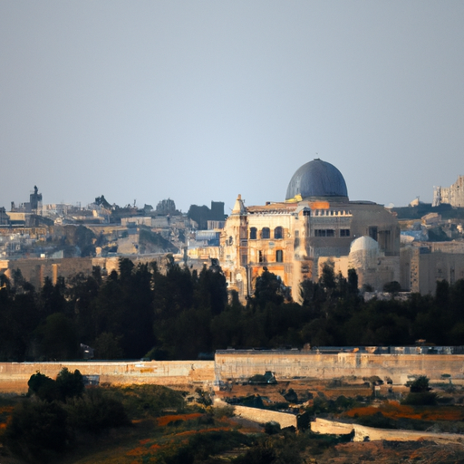 תמונה של מקום יפהפה בירושלים, המציג את ההיסטוריה והתרבות העשירה של העיר.